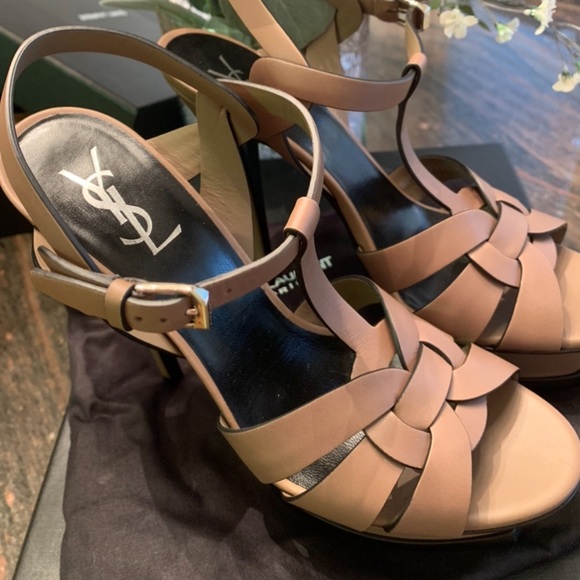 SAINT LAURENT heels size 38.5 - Picture 9 of 16